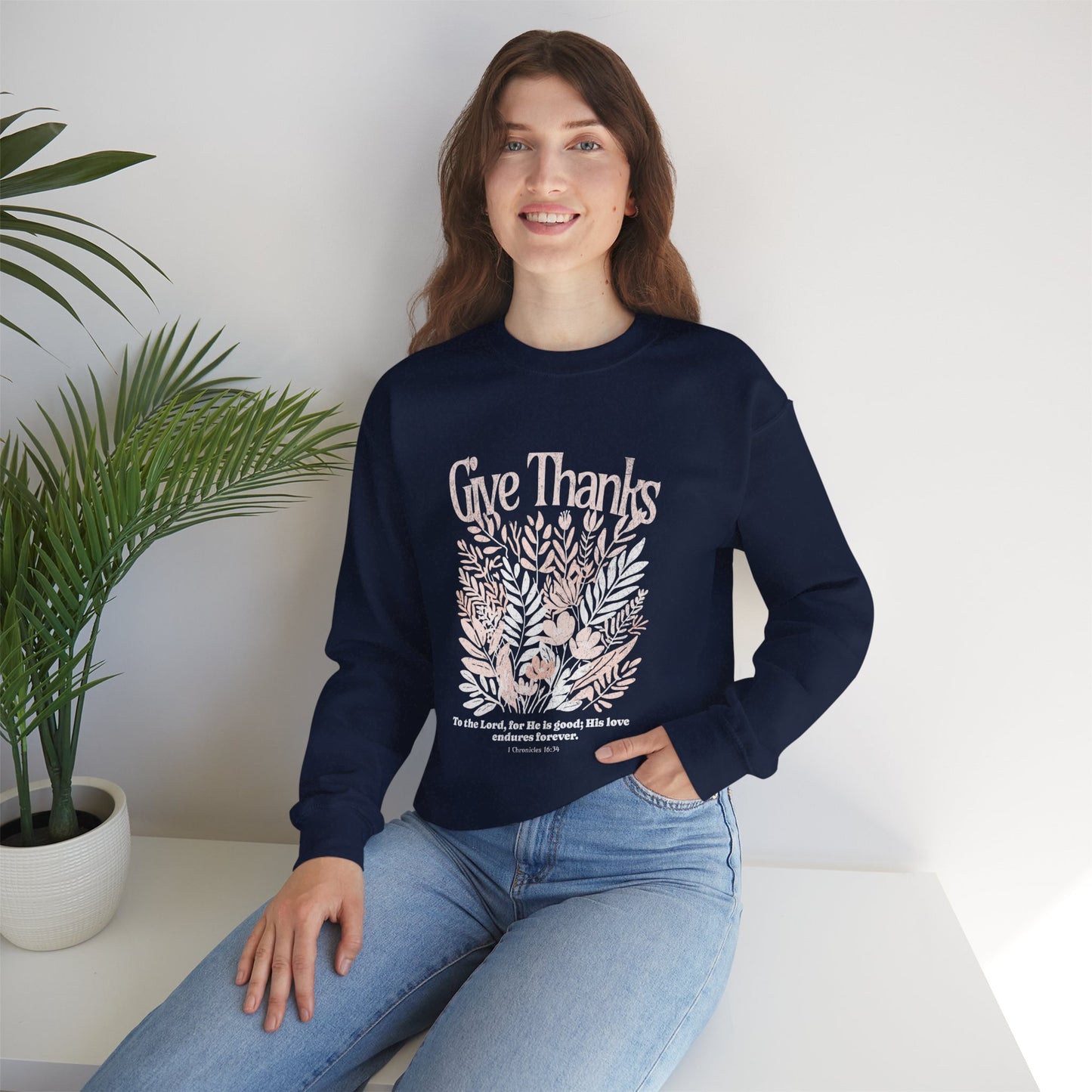 Give Thanks | Crewneck Sweatshirt