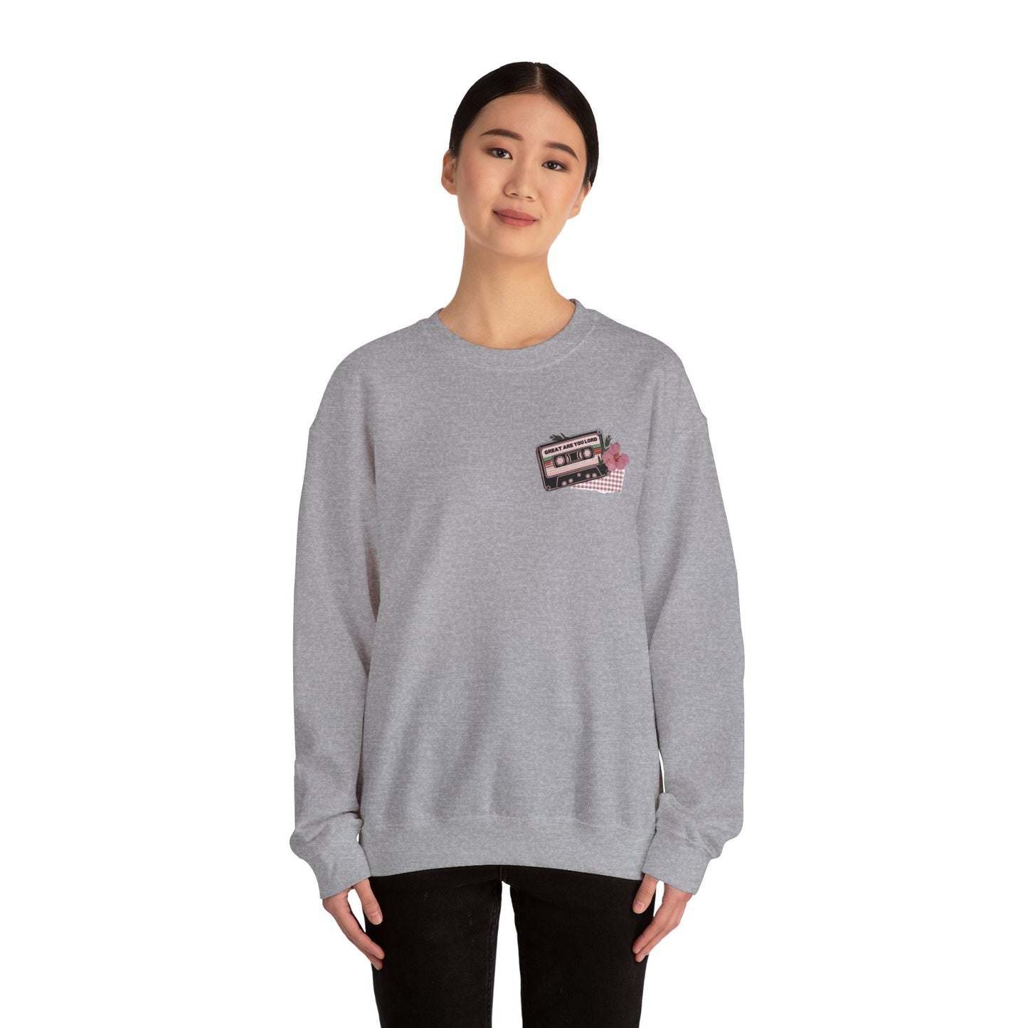 Goodness of God Retro Cassettes | Crewneck Sweatshirt
