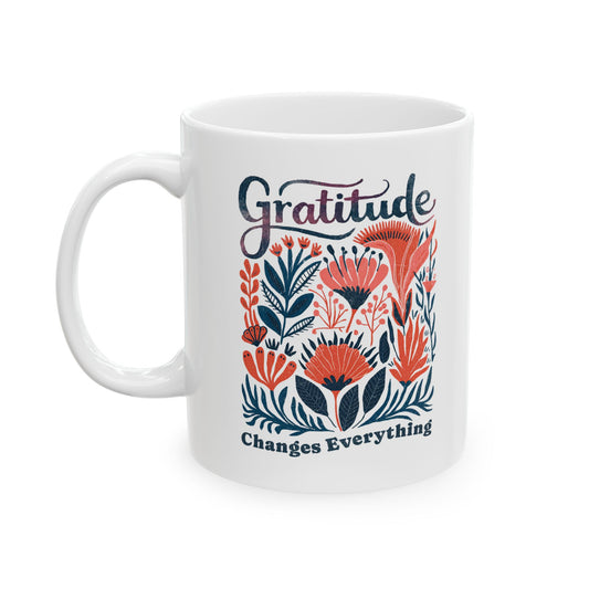 Gratitude Changes Everything | Scripture Mug