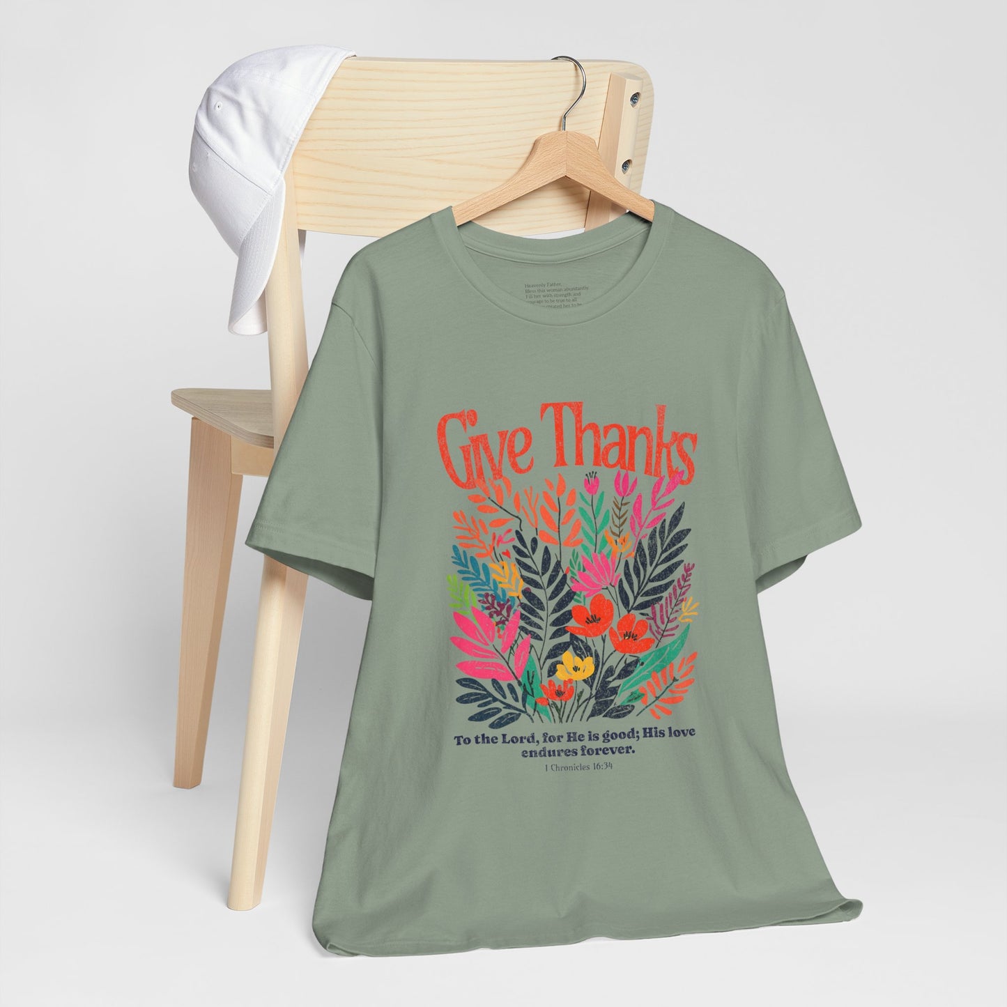 Give Thanks to the Lord COLOR | Unisex Tee