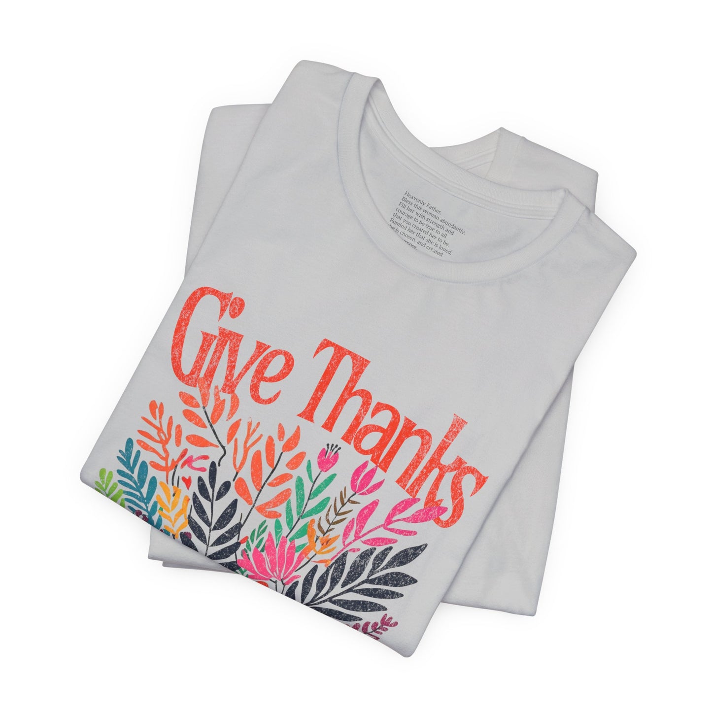 Give Thanks to the Lord COLOR | Unisex Tee
