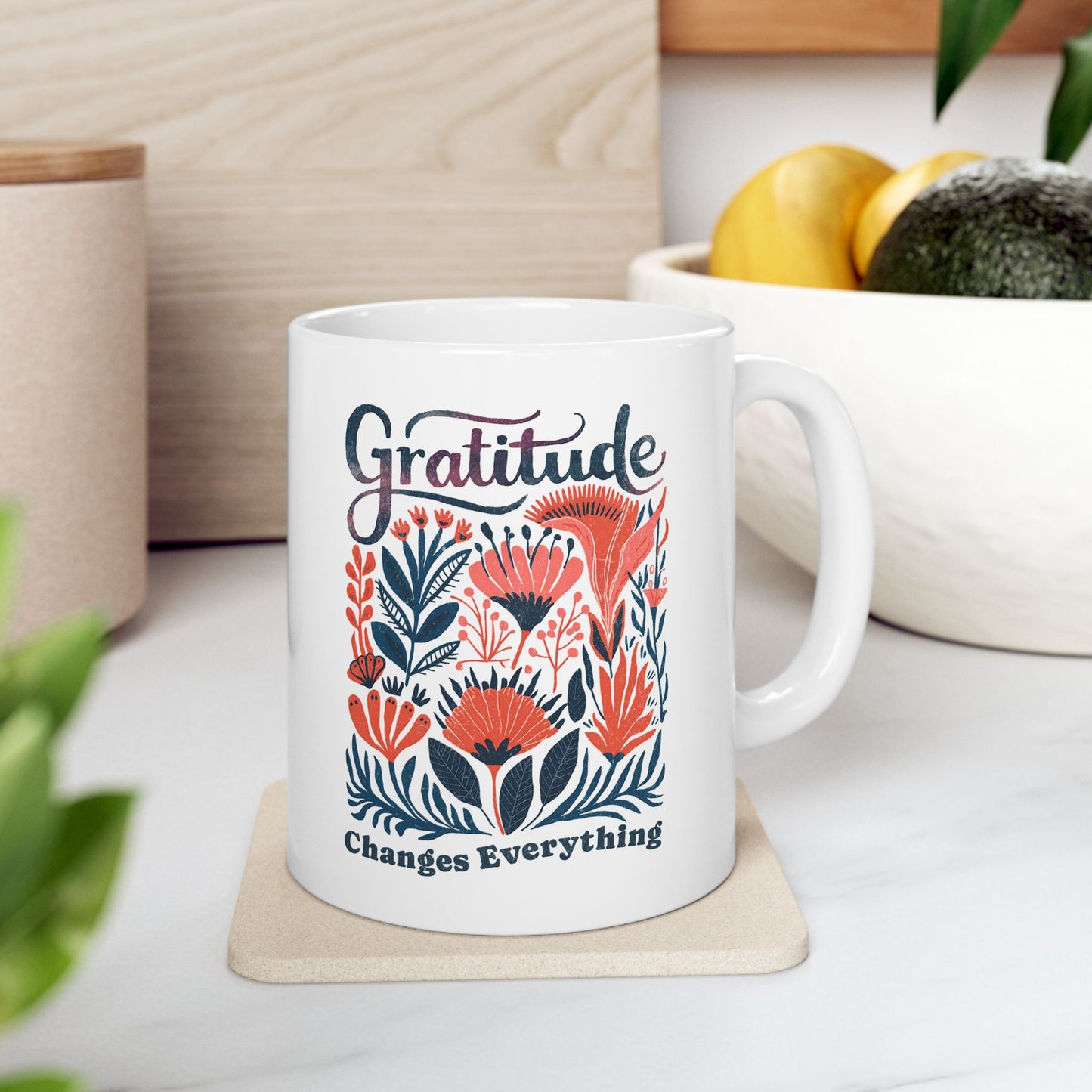 Gratitude Changes Everything | Scripture Mug