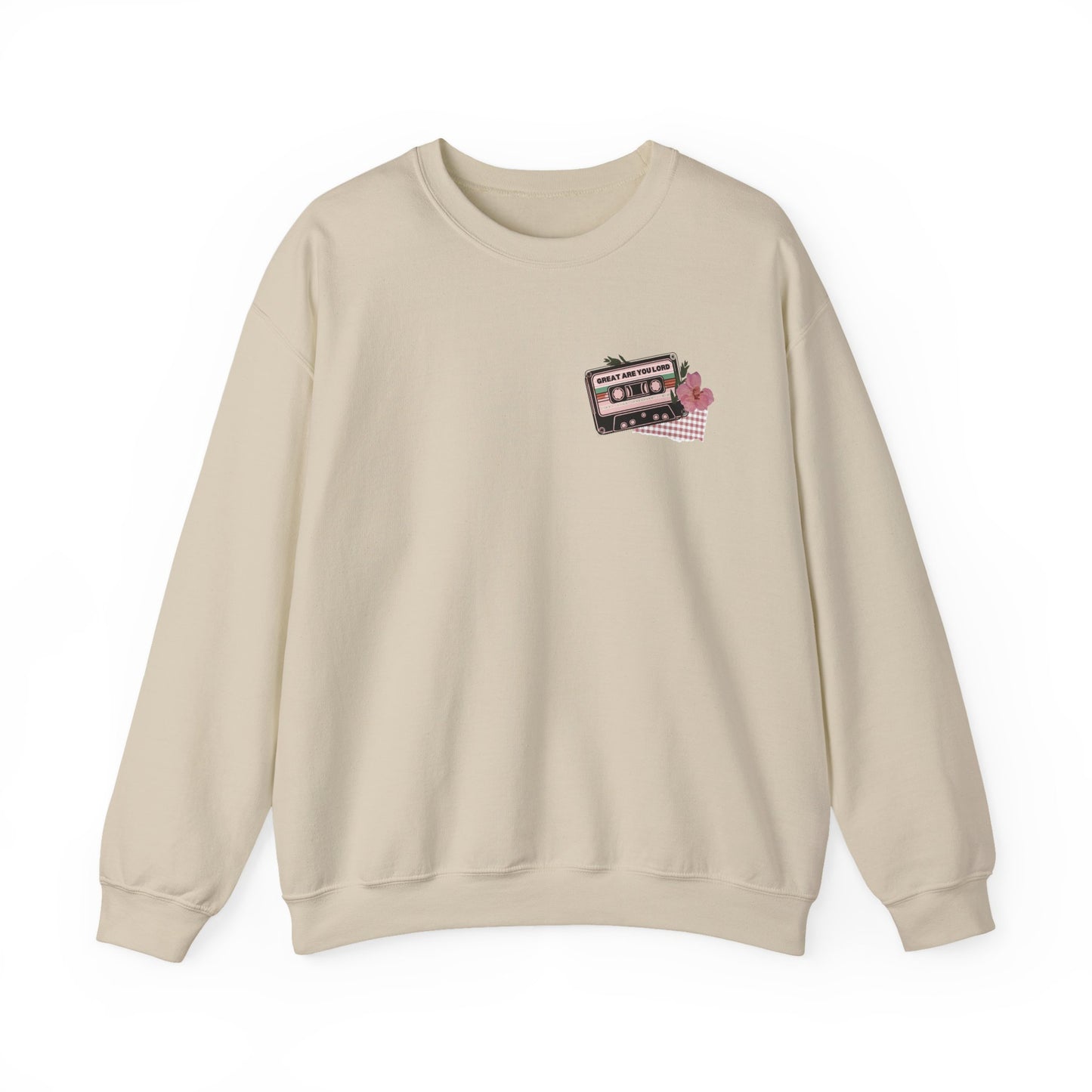 Goodness of God Retro Cassettes | Crewneck Sweatshirt
