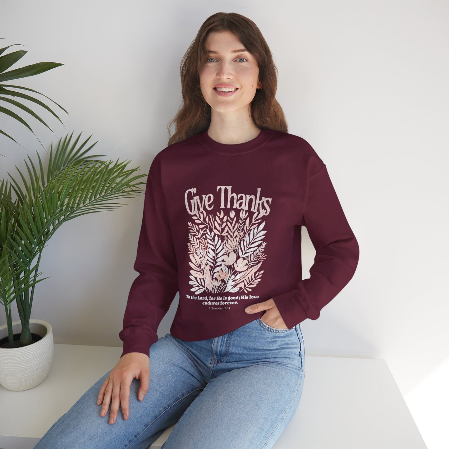 Give Thanks | Crewneck Sweatshirt