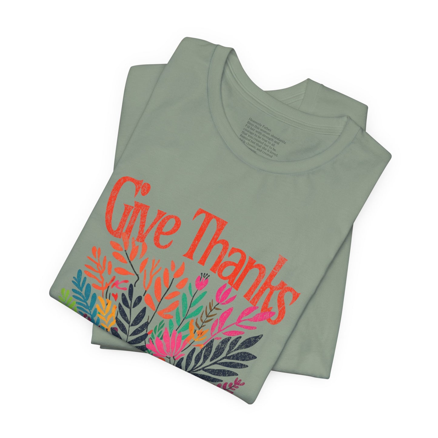 Give Thanks to the Lord COLOR | Unisex Tee