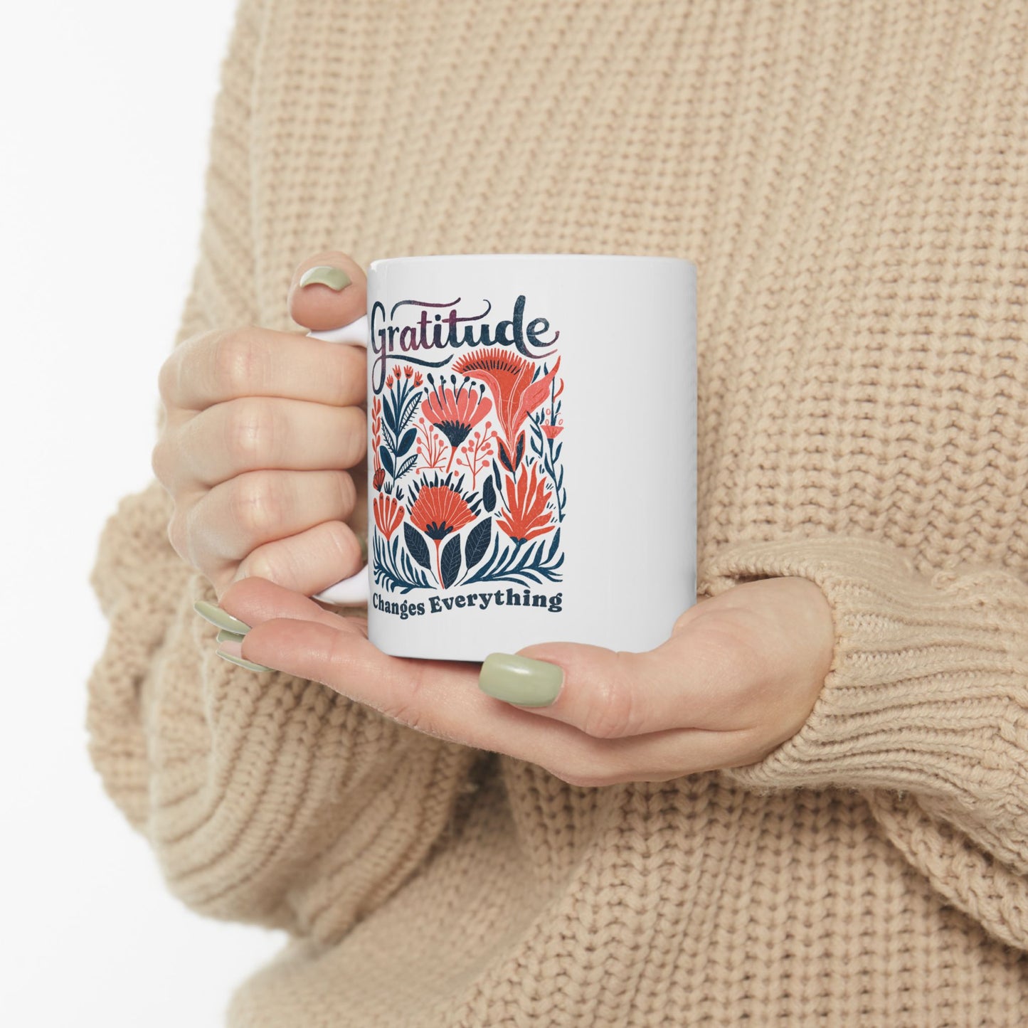 Gratitude Changes Everything | Scripture Mug