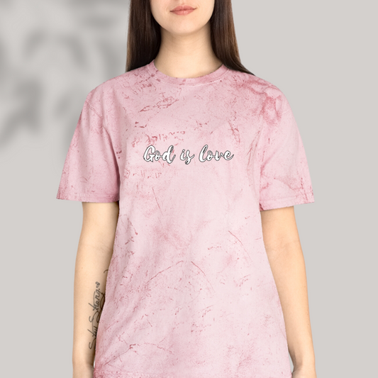 God is LOVE | Unisex Color Blast T-Shirt